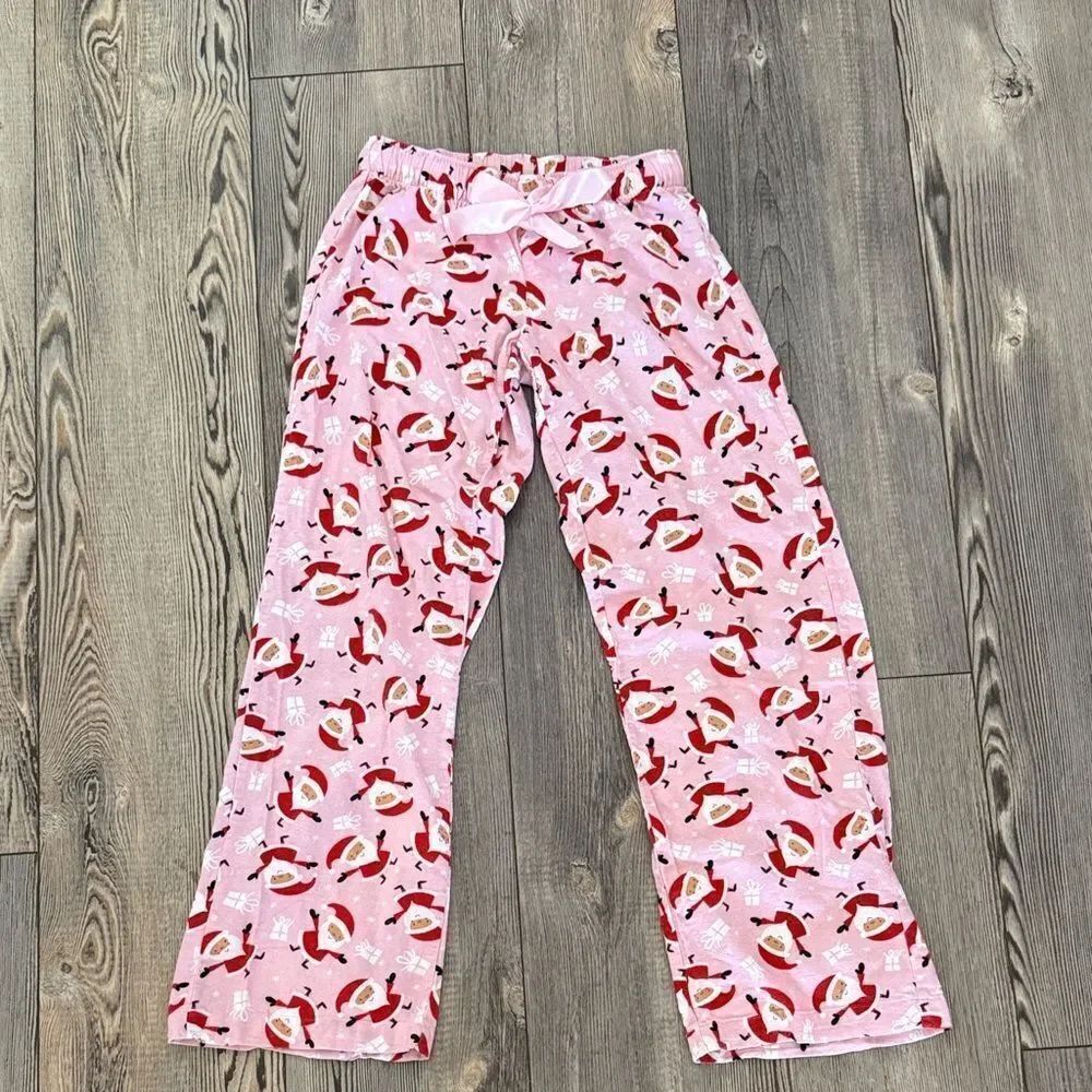 Old Navy Flannel Santa Low-Rise Pajama Pants